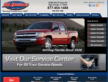 Tablet Screenshot of jimdouglasusedcars.com